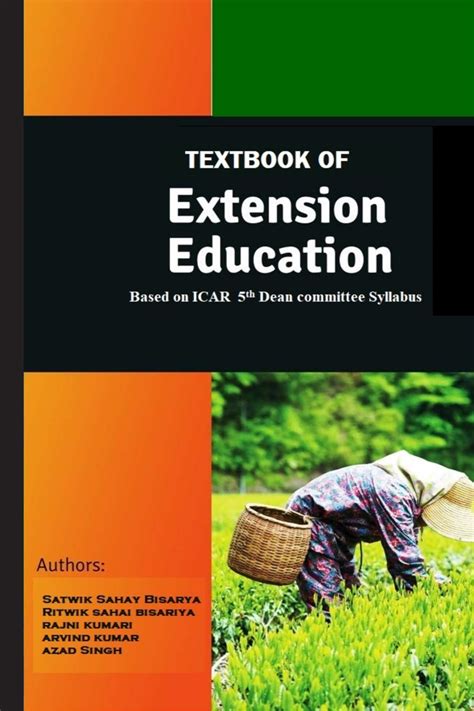 TEXTBOOK OF EXTENSION EDUCATION