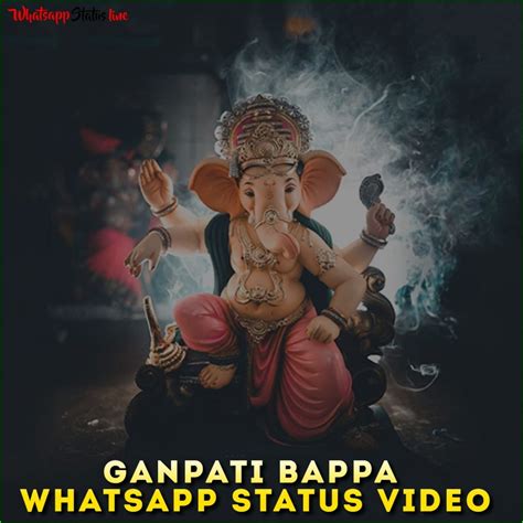 Ganpati Bappa Whatsapp Status Video Status Video Whatsapp Status