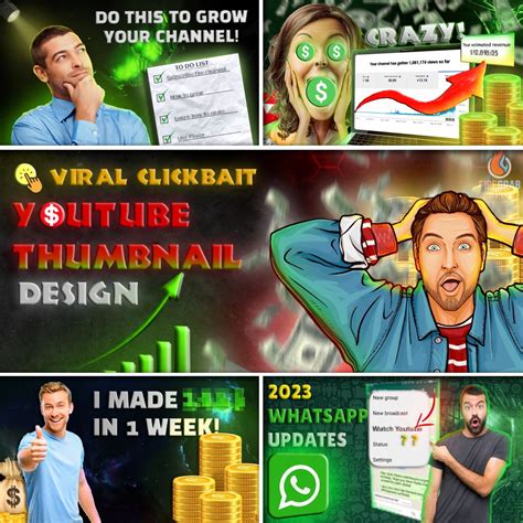 Killer Clickbait Youtube Thumbnail Designs Psd And  Masterbundles