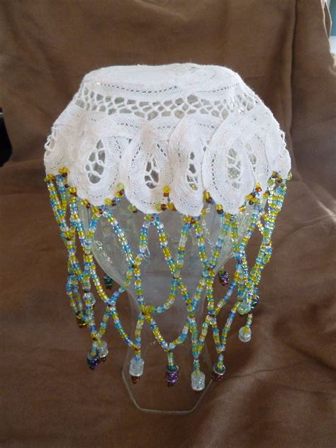 Beaded Milk Jug Cover By Teddybearmargaret