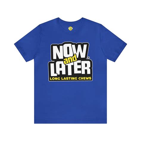 90s Nostalgia Now And Later Logo Short Sleeve T Shirt Etsy