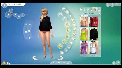 Gameplay Los Sims 4 Español Creacion De Personaje Youtube