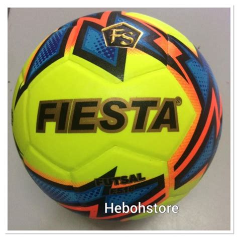 Jual Bola FUTSAL FIESTA INDOOR OUTDOOR ORIGINAL HOLOGRAM PENTIL JARING