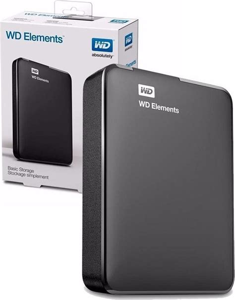 Externe Harde Schijf Wd Elements Portable Tb Usb Inch