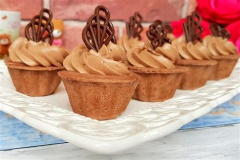 Mini Tarte Cu Ciocolat I Aluat Cu Cacao Mini Tarte Cu Ciocolat I