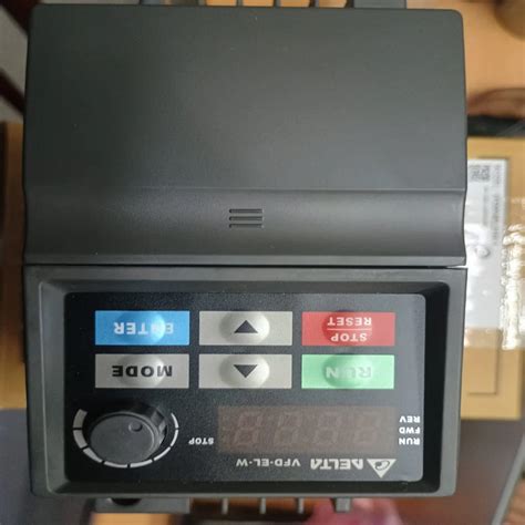 2 HP Delta Vfd Ac Drive For Industrial Machinery 0 4 KW At 5500