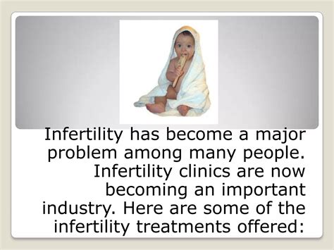 Infertility Treatments Ppt