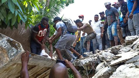 Trágicas Cifras En Haití Tras El Potente Terremoto Cientos De Muertos