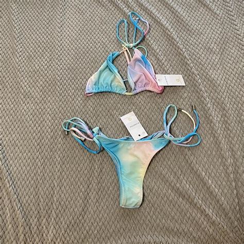 Plumeria Swimwear Unicorn Bikini Set Nwt Size Depop