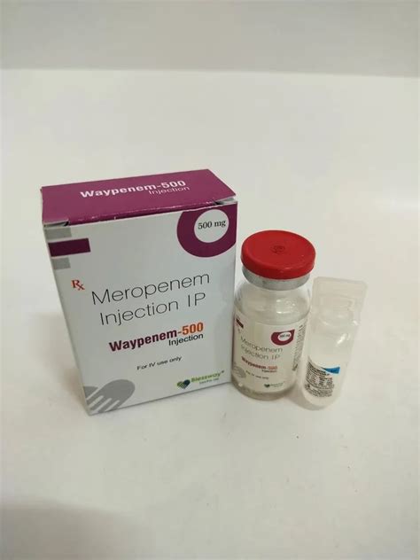 Meropenem 500 Mg Injection At Rs 809 73 Vial In Panchkula Id 2853441226891