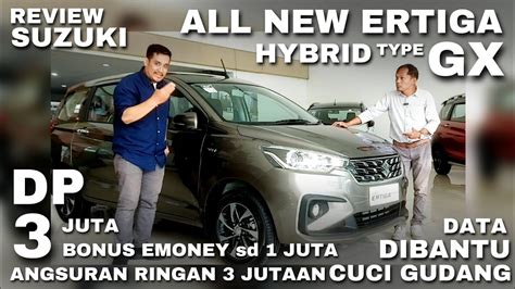 SUZUKI ALL NEW ERTIGA GX MAGMA GREY DP 3 JUTA Angsuran RINGAN 3