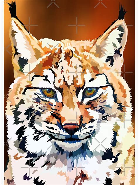 Lynx Sticker By Elviranl Redbubble