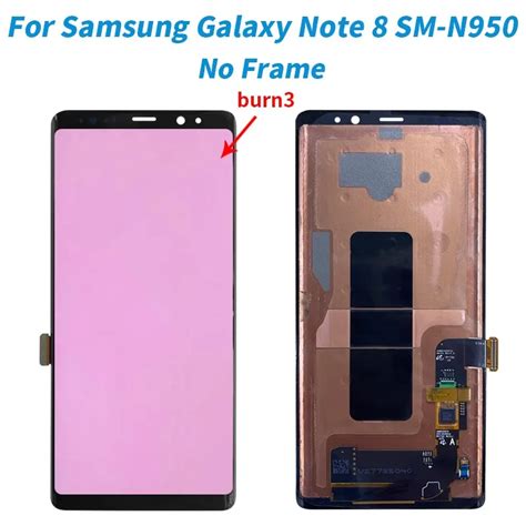 Samsung Galaxy Note 8 Original Lcd Screen Touch Original Note8 N950f Lcd Samsung Aliexpress