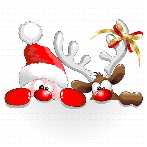 Cute Christmas Reindeer Wallpapers - Top Free Cute Christmas Reindeer ...