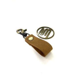 Jual Keychain Leather Snaphook Gantungan Kunci Kulit Mobil Motor Asli