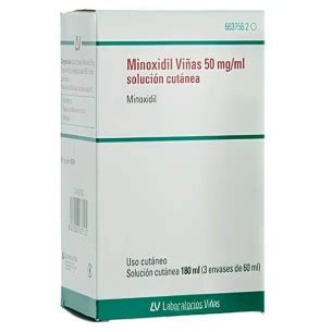 Minoxidil Vi As Mg Ml Soluci N Cut Nea Frasco De Ml