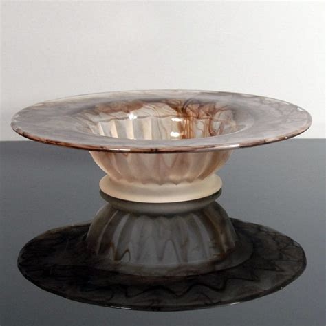 German Oralite Bowl From Walther Glass 1930s For Sale At Pamono