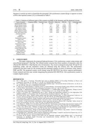 Adiabatic Technique Based Low Power Synchronous Counter Design Pdf