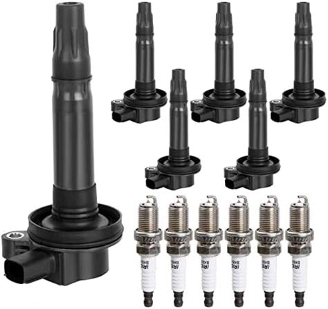 Amazon Set Of 6 Ignition Coil Pack And Spark Plugs Fits For 3 7 3