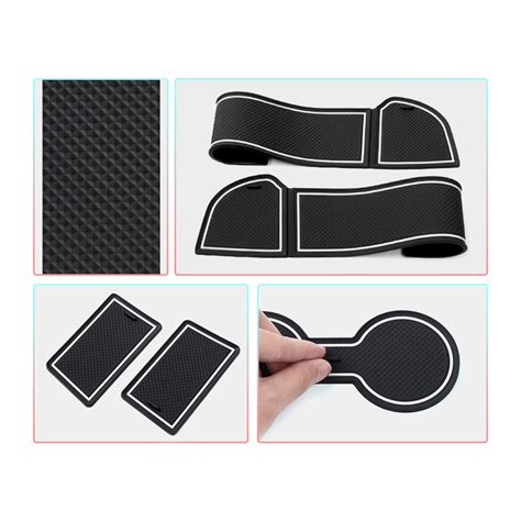 Cdefg Para Tesla Model Coche Accesorios Antideslizante Copa Mats Anti