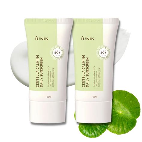 Iunik Centella Calmante Vegano Spf Pa Sin Olor Blanco Fundido Ligero