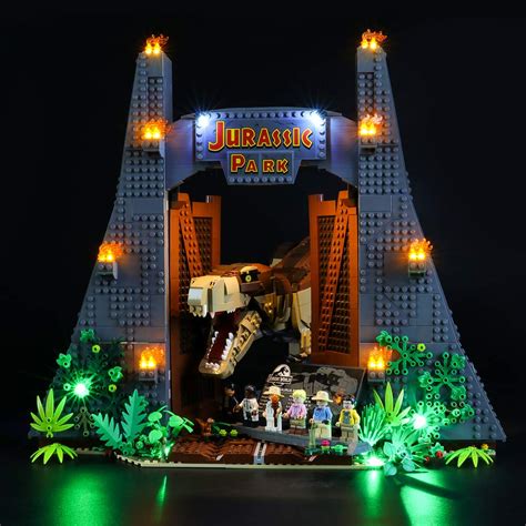 Buy Lightailing Light Set For Jurassic World Jurassic Park T Rex Rampage Building Blocks