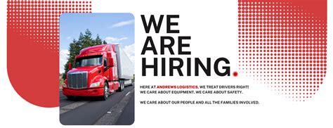 Truck Driver Positions Jobs Andrews Logistics