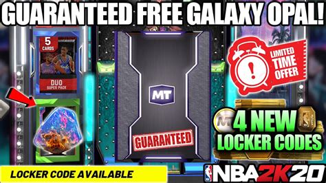 GUARANTEED FREE GALAXY OPAL LOCKER CODE WITH 3 FREE OPALS 4 NEW