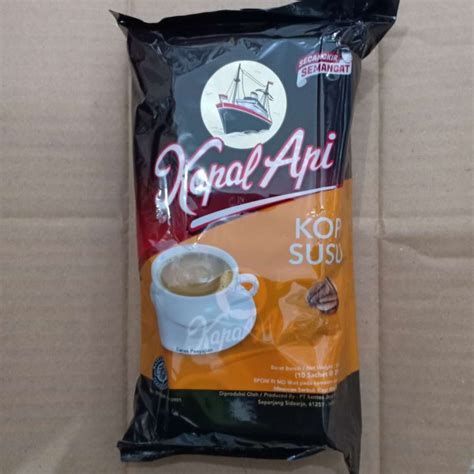 Kopi Kapal Api Susu Gr X Sachet Lazada Indonesia