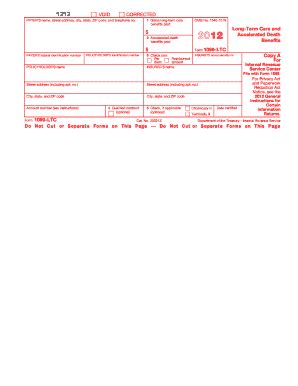 Fillable Online Form Ltc Long Term Care And Accelerated