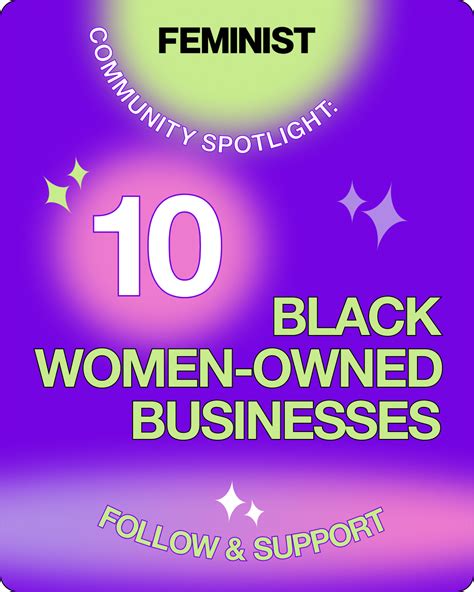 10 Black Woman Owned Businesses — Feminist