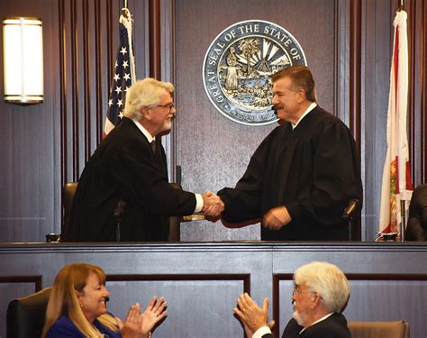 The Gavel Is Passed Day Takes Over As The Chief Judge Of The 4th Circuit Jax Daily Record