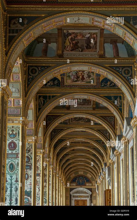 The Raphael Loggias Winter Palace High Resolution Stock Photography