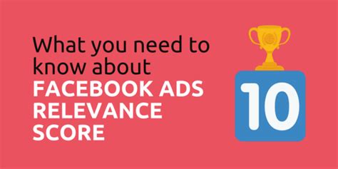 Facebook Ads Relevance Score 11 Ways To Improve It In 2020 Heath Media