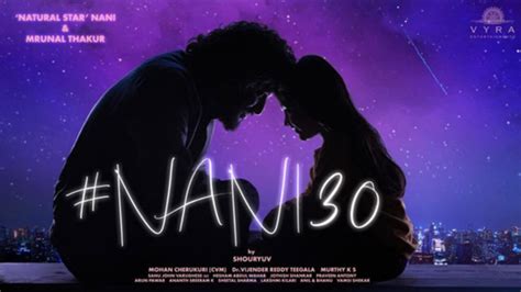 Nani 30 Update: First-look poster to release on July 13th