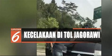 Saat Video Amatir Rekam Kecelakaan Maut Di Tol Jagorawi Enamplus