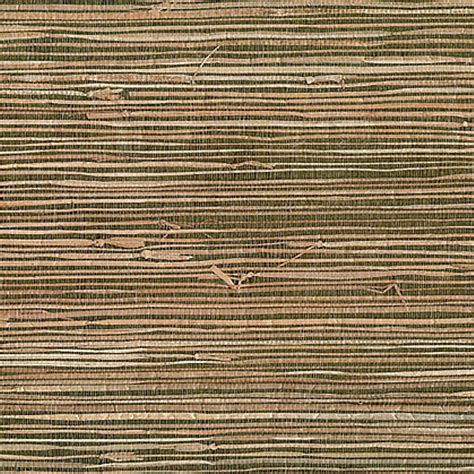 Kenneth James Martina Beige Grasscloth Unpasted Grasscloth Wallpaper