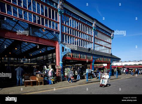 Victorian Open Market Hall Huddersfield Town Centre A Large Market