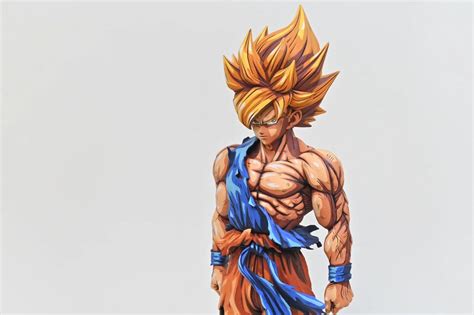 2d comic color Dragonball Super figure repaint-goku – Lyk Repaint