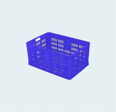 Blue Supreme Plastic Crates Stp Outer Dimension Lxwxh X