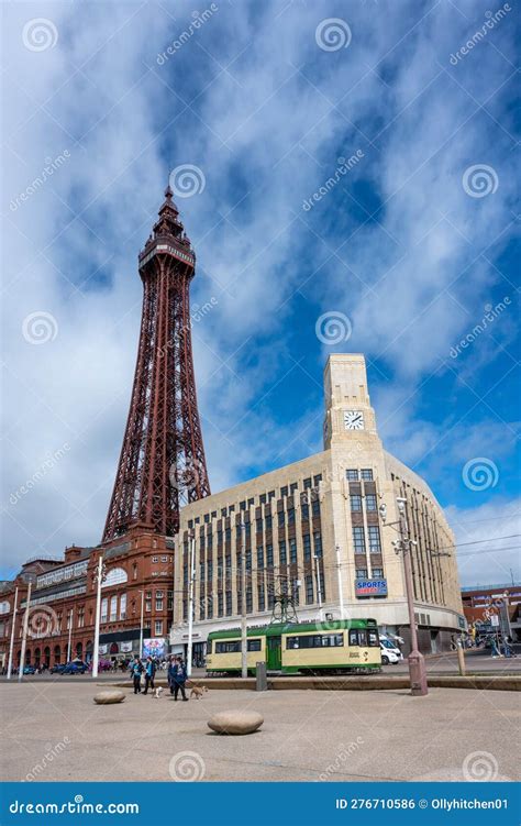 Blackpool Heritage Trams Destination Blinds Royalty-Free Stock ...