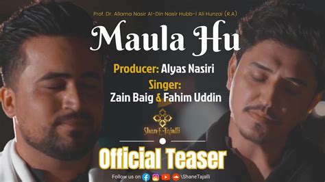 Maula Hu Official Teaser A Production Of Shanetajalli Youtube