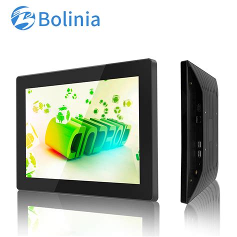 10 1 Inch IP65 Pure Flat Industrial Capacitance Touch Android All In