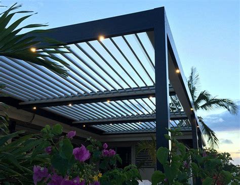 Pergola moderne 99 idées inspirantes Pergola bioclimatique Pergola