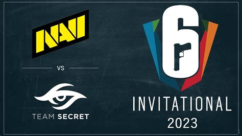 NAVI Vs Secret Map1 Six Invitational EU LCQ 2023 28 January 2023