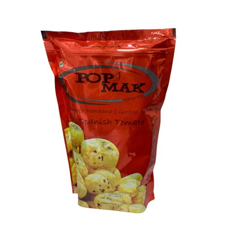 Pop Mak Makhana Spanish Tomato 80gm Omkar Foods