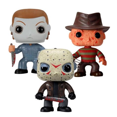 Fun Ko Horror Classics Pop Movies Vinyl Collectors Set Freddy