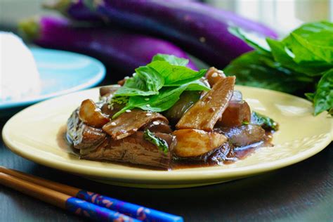 Three Cup Eggplant From Taiwan Tarun Sehgal