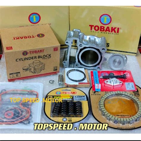 FZ150 57MM TOBAKI BLOCK RACING COMBO SET PNP LC135 4SPEED LC135 5SPEED