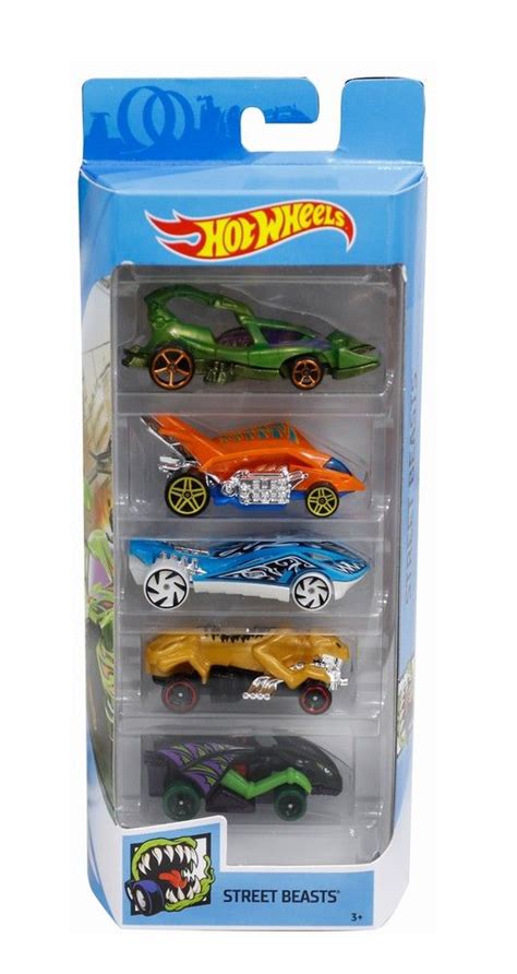 Set 5 Masinute Hot Wheels Street Beasts